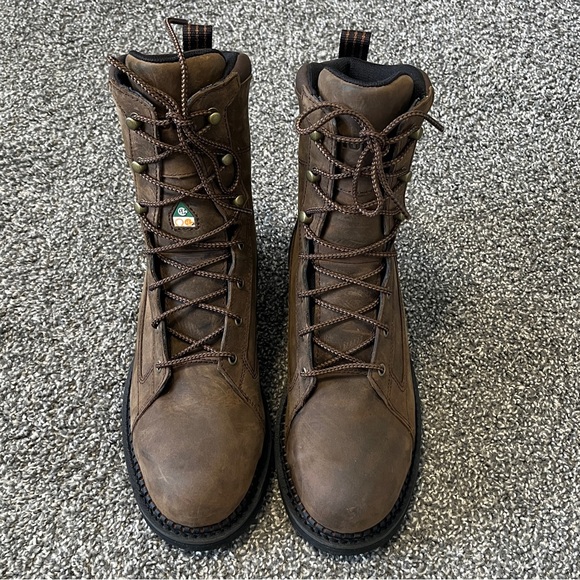 Worx by Red Wing Steel Toe Work Boots Men’s Size 8.5 - Picture 4 of 12